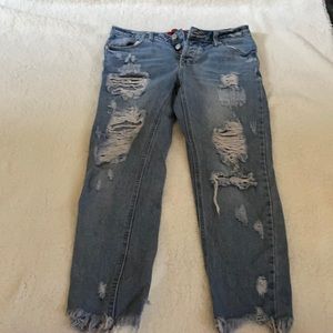Blue Ripped Jeans